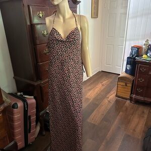 Elegant Floral Maxi Dress